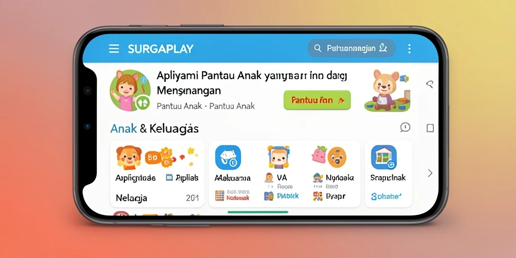 Tampilan antarmuka <strong>SURGAPLAY</strong> yang menarik dan interaktif.